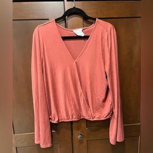Sadie & Sage Bell Sleeve Top